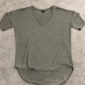 Express longer short sleeved tee